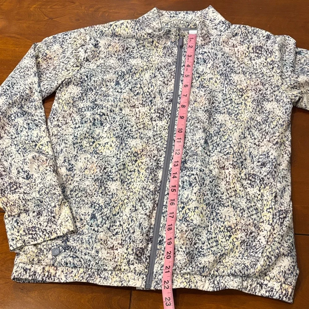 Athleta Girls Speckled Utility Jacket.  EUC. ‎ XL